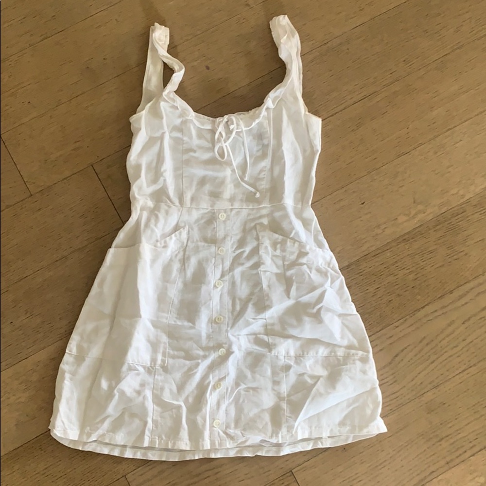 Reformation white dress